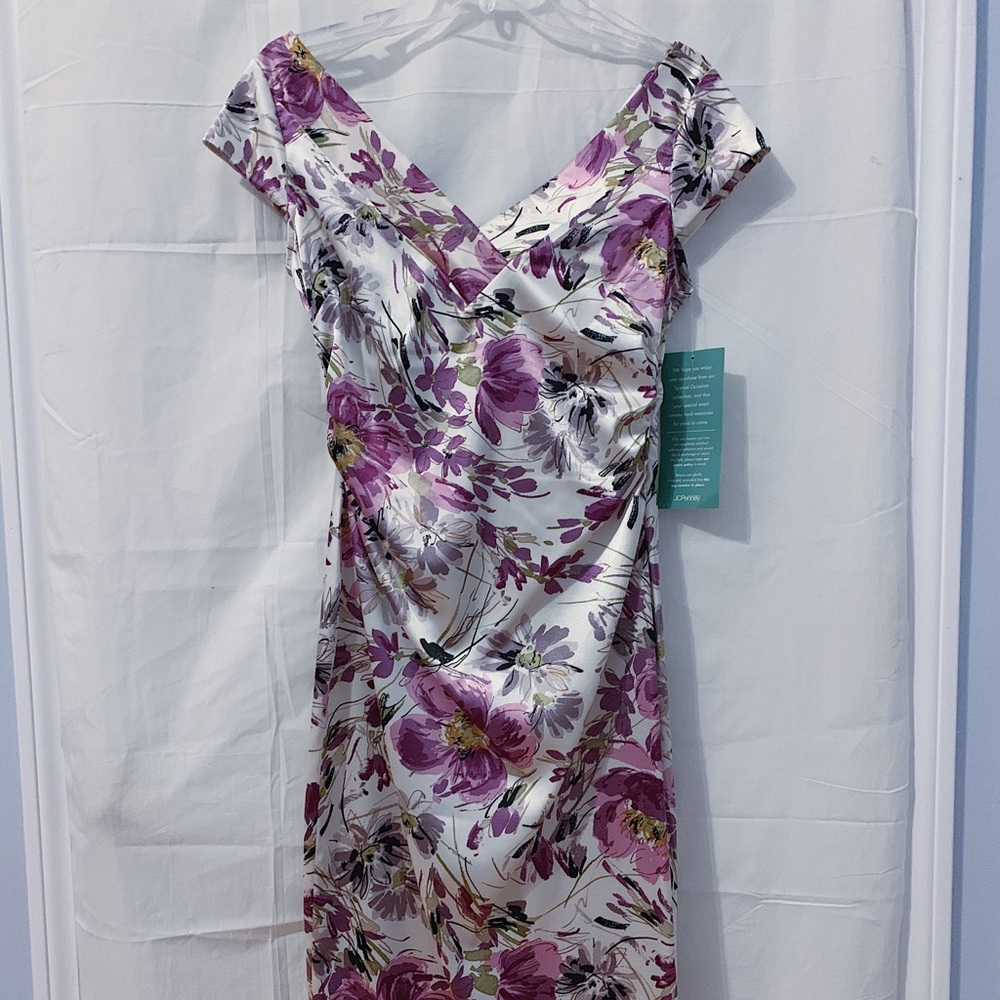 London Style Nights summer flower print dress